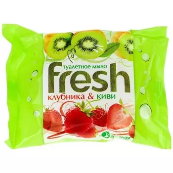 Мыло туалетное Клубника и киви (Вес 1 шт х 50 г)