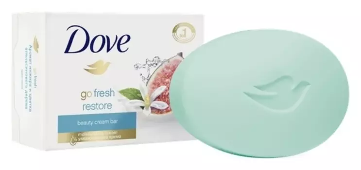 Мыло твердое Инжир и лепестки апельсина