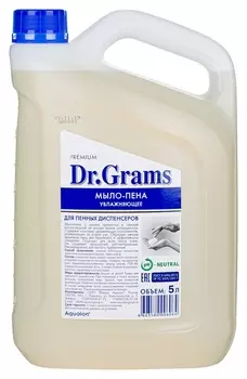 Мыло жидкое пенное Dr.grams увлажняющее, 5 л.