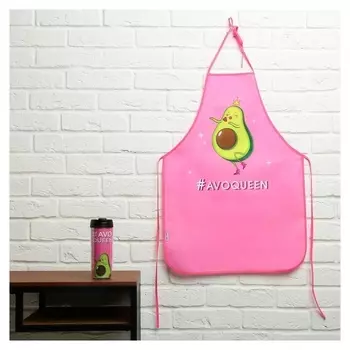 Набор Avoqueen, фартук и термостакан