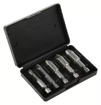 Набор экстракторов Tundra, шестигранный хвостовик, 5 шт.