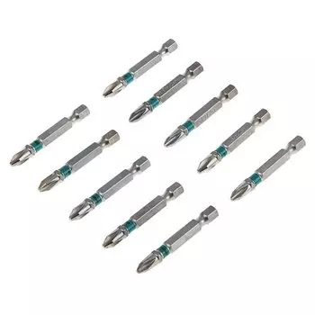 Набор бит Gross, Ph2х50, сталь S2, 10 шт.