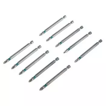 Набор бит Gross, Ph2х90, сталь S2, 10 шт.