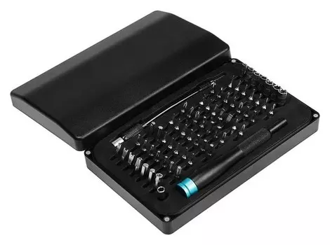 Набор бит с держателем Tundra, Crv, для точных работ, 66 предметов