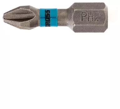 Набор бит торсионных PH2 X 25 мм, для ударных шуруповертов, 2 шт.