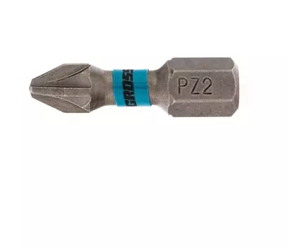 Набор бит торсионных PZ2 X 25 мм, для ударных шуруповертов, 2 шт.
