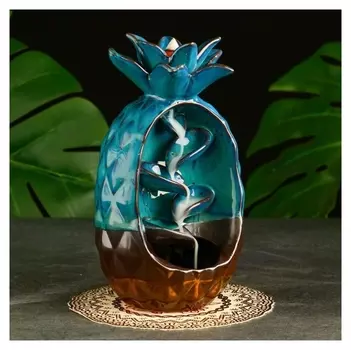 Набор благовоний на подставке "Ананас" 24х16х14см