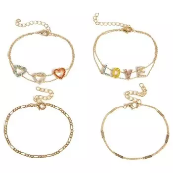Набор браслетов "Любовь"