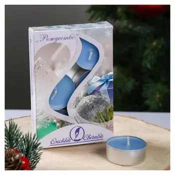 Набор чайных свечей ароматизированных Рождество