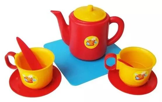 Набор чашек с чайником