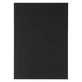 Набор цветного картона, А4 "Тонированный В массе" 10 листов, черный, 180 г/м2, 21х29,7 см