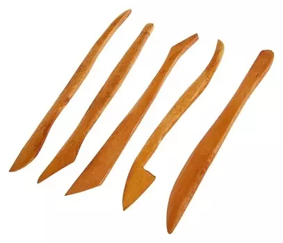 Набор деревянных стеков «Сонет», 5 штук, 20 см