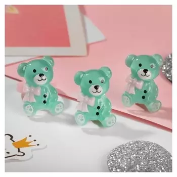 Набор детский "Выбражулька" 2 пред-та: клипсы, кольцо, медвежата