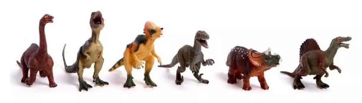Набор динозавров «Юрский период», 6 фигурок