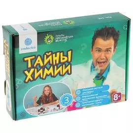 Набор для экспериментов Опыты профессора Николя "Тайны химии"