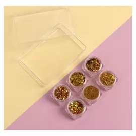 Набор для декора, цвет золотистый