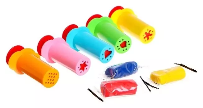 Набор для детской лепки «Фигурные давилки для лепки»