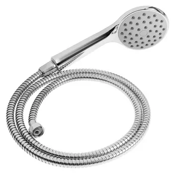 Набор для душа Zein Z0104, шланг 150 см, гайки металл, втулка пластик, лейка 1 режим