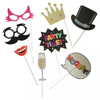 Набор для фотосессии пати тайм 9шт арт.6046170