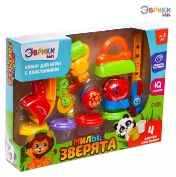 Набор для игры с пластилином «Милые зверята», морской конёк