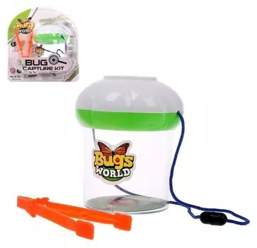Набор для исследования насекомых «Баночка с пинцетом», 2 предмета