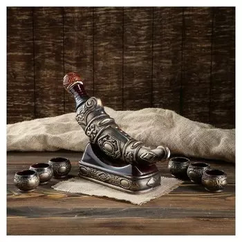 Набор для коньяка "Кинжал", 8 предметов, 0,5/20 л