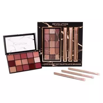 Набор для макияжа глаз Reloaded Sunset Sky Palette &amp; Eye Brush Set