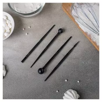 Набор для моделирования кондитерских украшений 4 шт