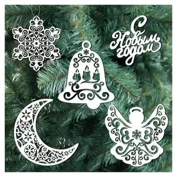 Набор для оформления нового года «Ангельский»