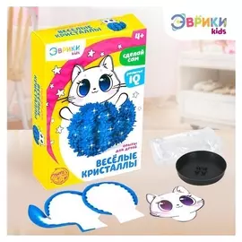 Набор для опытов Чудесные кристаллы, котик