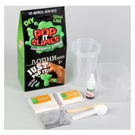 Набор для опытов и экспериментов «Лопающиеся шарики» зелёный