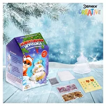 Набор для опытов «Новогодняя игрушка своими руками», ёлочка