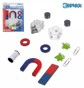 Набор для опытов Опыты с магнитами 6 опытов