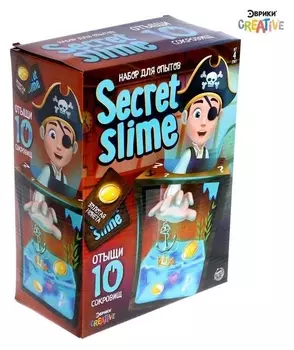 Набор для опытов Secret Slime, пираты