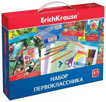 Набор для первоклассника в подарочной упаковке