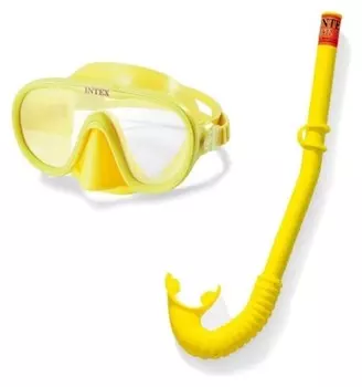 Набор для подводного плавания «Искатель приключений», маска, трубка, от 8 лет, 55642 Intex
