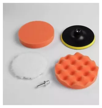 Набор для полировки кузова Torso, 150 мм, 5 предметов