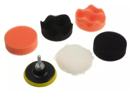 Набор для полировки кузова Torso, 75 мм, набор 7 шт