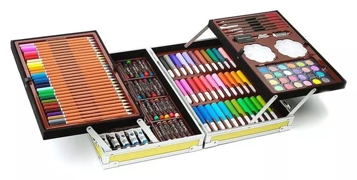 Набор для рисования в раскадном пенале