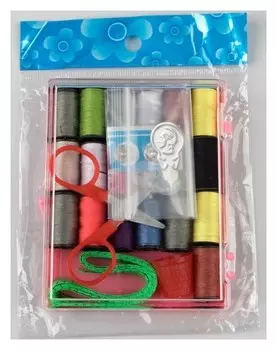Набор для шитья в пластиковой коробке