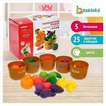 Набор для сортировки Разноцветный урожай