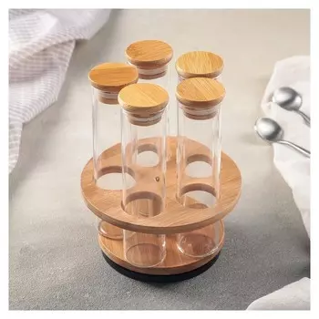 Набор для специй «Эко», 150 мл, 5 шт