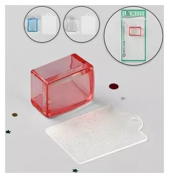 Набор для стемпинга, штампик 3,5 × 2,5 см