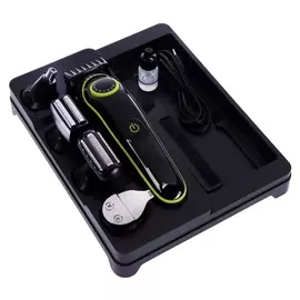 Набор для стрижки Luazon Ltri-07, 5 в 1, 5 Вт, 5 насадок, триммер, от акб, чёрный