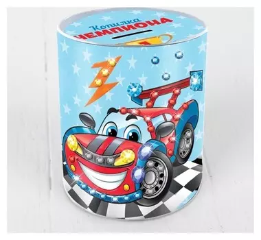 Набор для творчества. копилка для декорирования стразами «Копилка чемпиона»