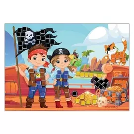 Набор для творчества. мягкая мозаика А5 «Пиратский остров»