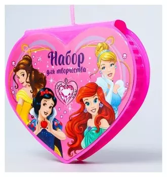 Набор для творчества принцессы в форме сердца, 41 предмет