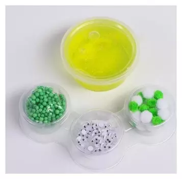 Набор для творчества "Слим своими руками - монстр", цвет желтый, в пакет