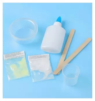 Набор для творчества "Светящийся в темноте слим своими руками", в пакете