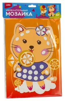 Набор для творчества увлекательная мозаика кошечка, км-012